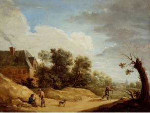Landscape with Wanderers