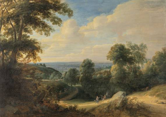 Brabant Landscape with Hunters