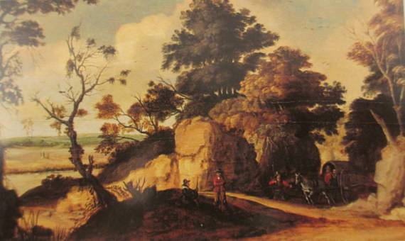 Heath Landscape with Tiltcart 