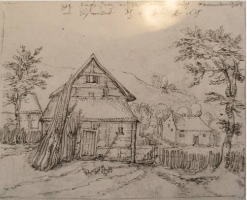 Landscape with Cottages