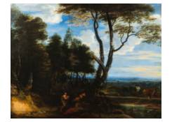 Work 1138: Landscape with Saint John The Baptist Praying