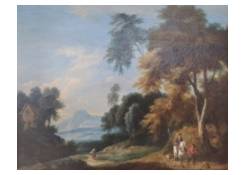 Work 1140: Wooded Landscape with Horseman