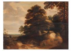 paintings CB:328 Sunken Road in a Wooded Landscape 