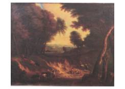 Work 655: Wooded Landscape with Figures