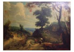 Work 77: Landscape with Peasants