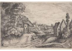 Landscape with a Road between Farms (I)
